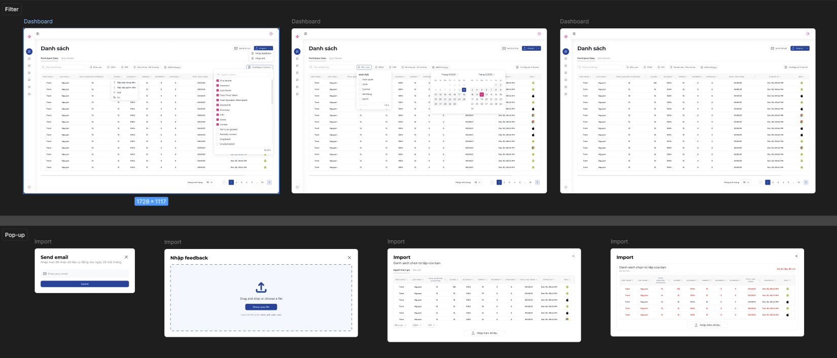 Medref interactive question interface